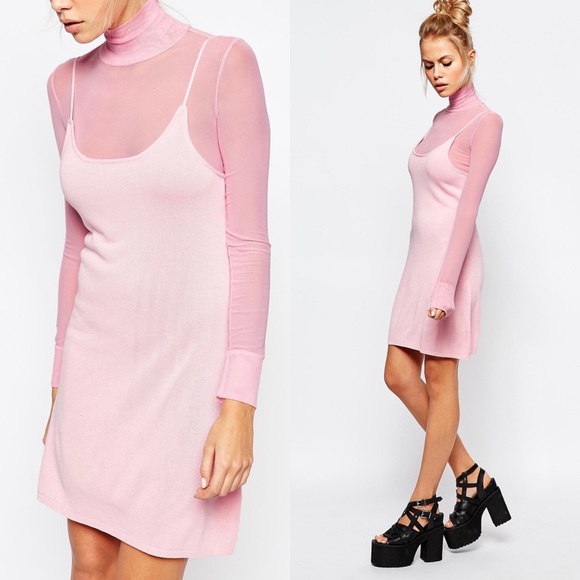 UNIF - Ness Dress in Pink sz XS - Picture 1 of 5
